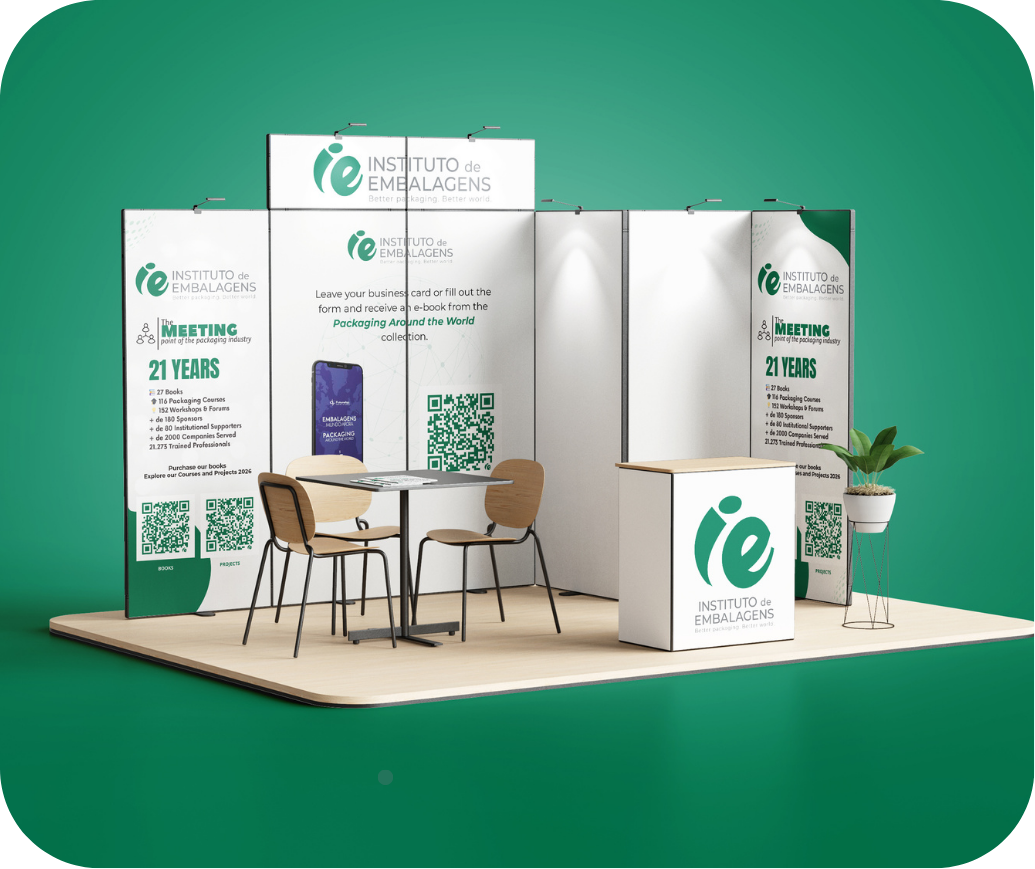 International booth of Instituto de Embalagens